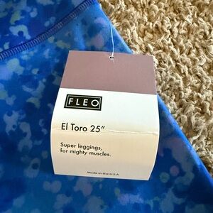 Fleo El Toro 25" Blue Multi-Tone Leggings